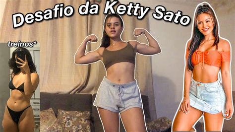 Desafio Da Katty Sato Testei Os Treinos YouTube