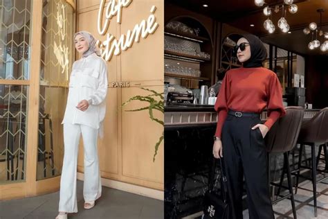 Clean Inspirasi Outfit Bukber Ala Melody Prima Ide Ootd Buka Puasa