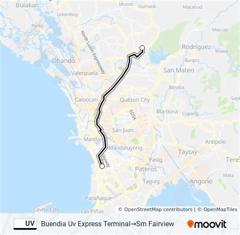 Uv Route Schedules Stops Maps Buendia Uv Express Terminalsm