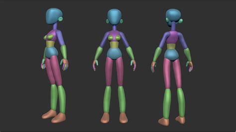 Artstation Stylized Basemesh Collection Resources