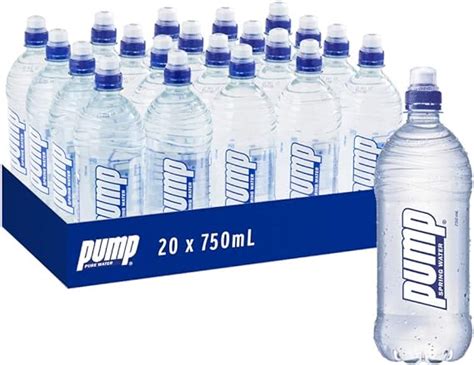 Pump Spring Water Multipack Bottles 20 X 750ml Au Pantry