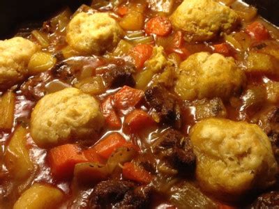 Beef Stew With Dumplings