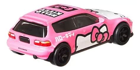 Paquete De Carrito Hot Wheelz Honda Civic Hatchback Env O Gratis