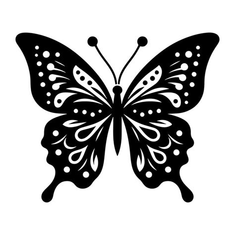 Premium Vector Butterfly Silhouette Illustration Vector