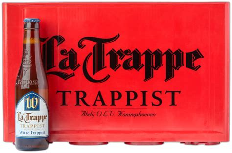 Prijs krat van 24 flesjes á 0 33 liter La Trappe Witte Trappist