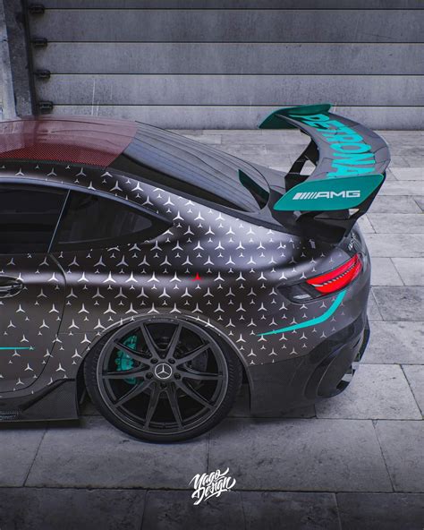 Ultimate Design Mercedes AMG GT Black Series 2021 Petronas Wrap