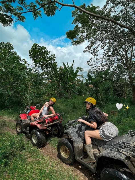 Momen Seru Anya Geraldine Jajal Offroad Di Bali Pacu Adrenalin Hot