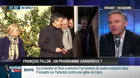 Brunet Neumann La politique promise par François Fillon est elle