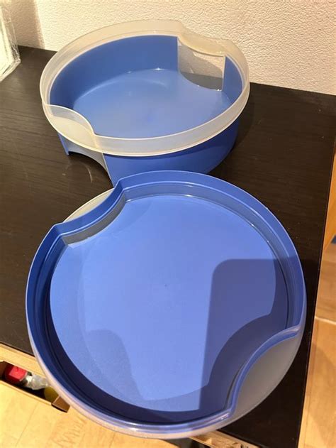 Tupperware runder Behälter Blau Kaufen auf Ricardo