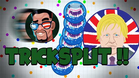 FIRST VIDEO AGARIO GAMEPLAY BIGGEST TRICKSPLIT EVER YouTube