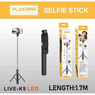 Jual Plokama K Tongsis Tripod Bluetooth Selfie Stick Remote Tripod Hp