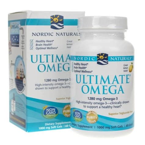 Nordic Naturals Ultimate Omega Smak Cytrynowy Kap Sklep Swanson