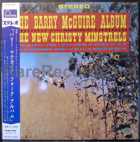 Barry McGuire – The Barry McGuire Album 1964 Japan LP with obi and ...