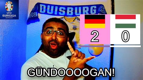 GÜNDOGAN ZEIGT ES ALLEN DEUTSCHLAND vs UNGARN LIVE REAKTION