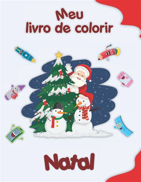 Buy Meu Livro De Colorir Sobre O Natal Desenhos Para Colorir