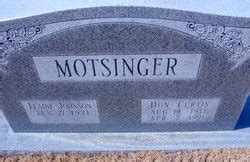 Don Curtis Motsinger 1911 1991 Mémorial Find a Grave