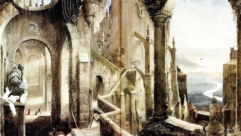 Celestial Sentinel On Twitter Castles By Alan Lee Illustrations From