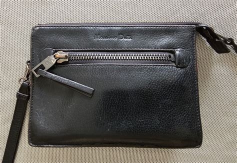 Massimo Dutti Full Leather Clutch Bag Mens Fashion Bags Belt Bags