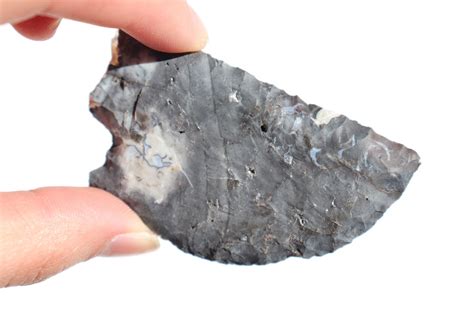 Ohio Flint Ridge Nethers Farm Hand Made From Solid Stone Flint Knapped