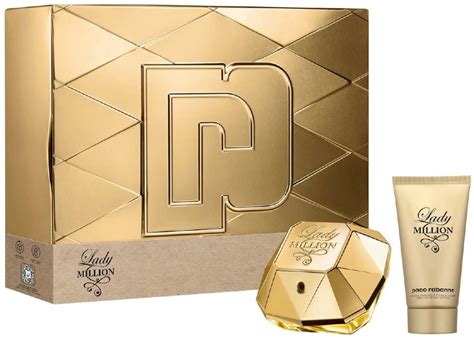 Coffret F Te Des M Res Lady Million Eau De Parfum Ml Lait Corps