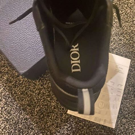 👟 Dior B22s In Black Size 105 Condition Gently Depop