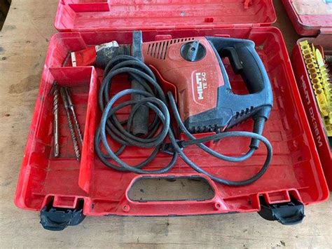 Hilti Hammer Drill And Concrete Nailer Lee Real Estate And Auction Service