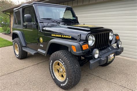 26k Mile 2006 Jeep Wrangler Sport Golden Eagle 6 Speed For Sale On BaT