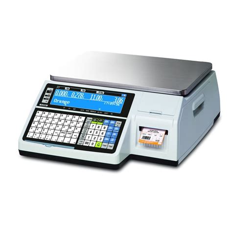 Настольные весы: Весы с печатью этикеток CAS CL3000-15B TCP-IP