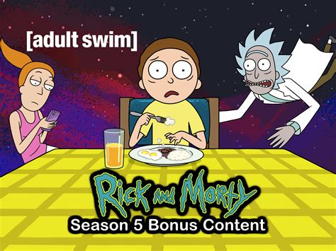 Prime Video Rick And Morty Bonus Content Season 5