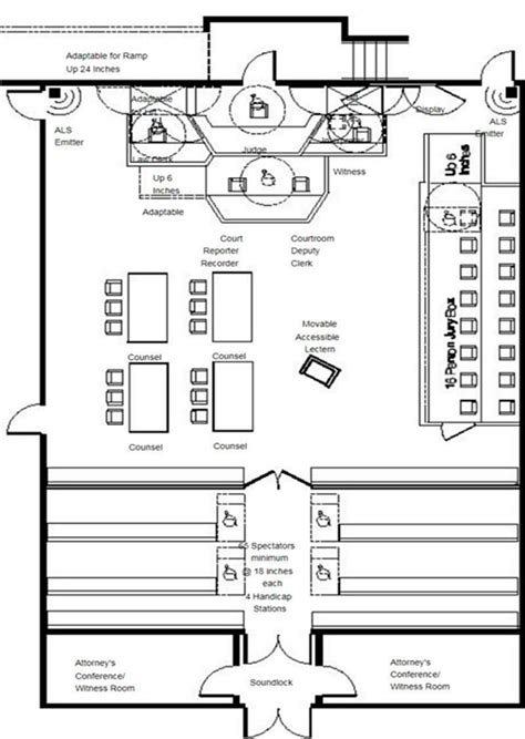 Outer Space Courtroom