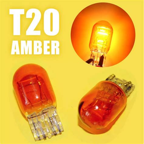 T20 Bulb Double Contact Pin Koito 12v 215w Brake Light Tail Light Bulb Amber Shopee Philippines