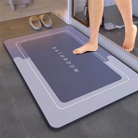 Polym Res De Bain De Douche Super Absorbants Tapis Antid Rapant