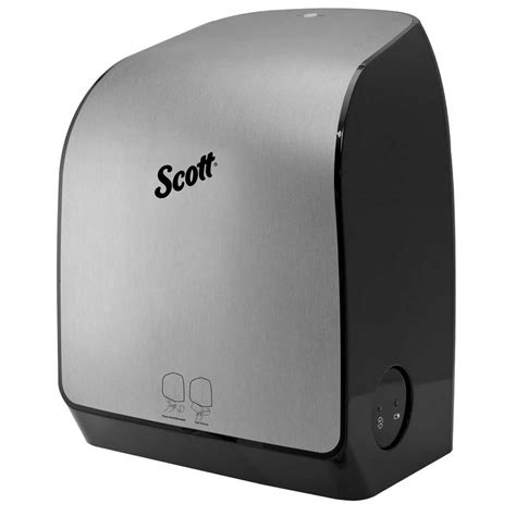 Scott Pro Electronic Hard Roll Paper Towel Dispenser System Grey Code