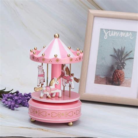 Music Box Merry Go Round Music Box Room Decoration... – Grandado