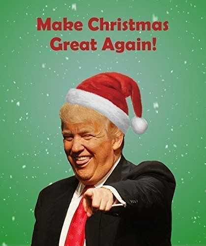 Amazon Funny Donald Trump Christmas Card Funny Trump President