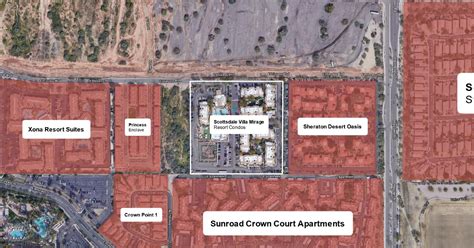 Sheraton Desert Oasis at Legacy Princess Area MAP : Scribble Maps