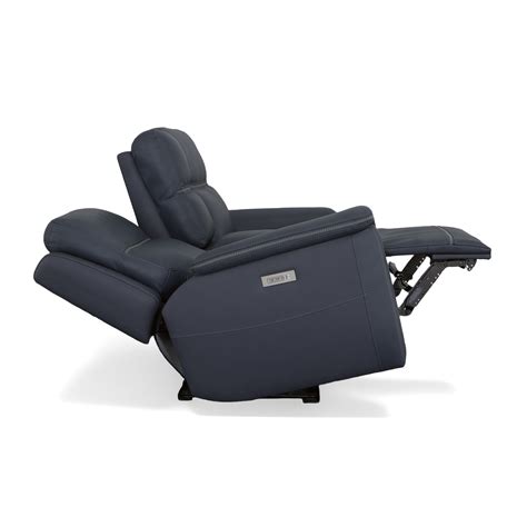 Flexsteel Latitudes Sawyer 1845 64ph 009 42 Casual Power Reclining Console Loveseat With Power