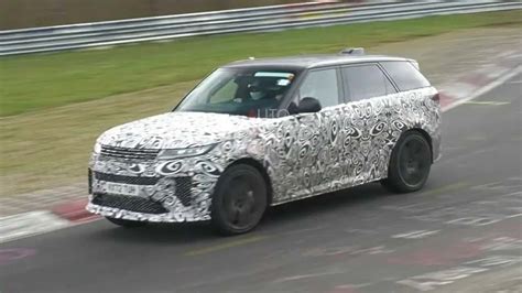 Le Range Rover Sport Sv Espionn Sur Le N Rburgring