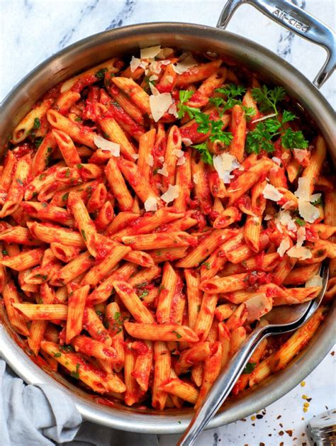 Spicy Arrabbiata Pasta – Cookin' with Mima