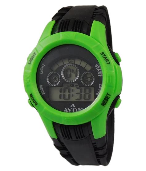 A Avon Sports Digital Black Dial Watch For Boys 1001826 Buy A Avon