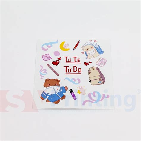 In Sticker Dán Theo Yêu Cầu Giá Rẻ Chỉ Từ 150đ Tại Tphcm