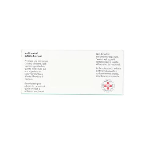 Eugastrol Reflusso 14 Compresse 20mg Farmacia Di Fiducia 56 OFF