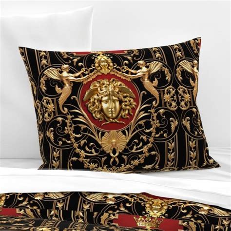 Medusa Crown Half Naked Standard Pillow Sham Spoonflower