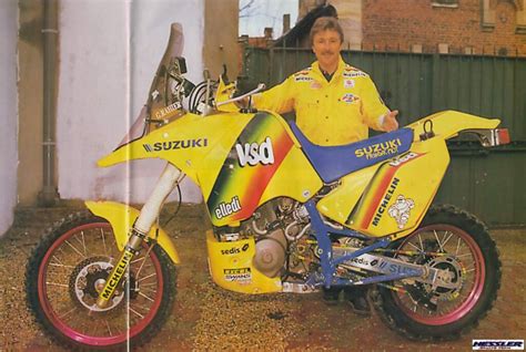 Der Suzuki Dr Rallye Dr Custom Bike Blog Suzuki Dakar Legends The