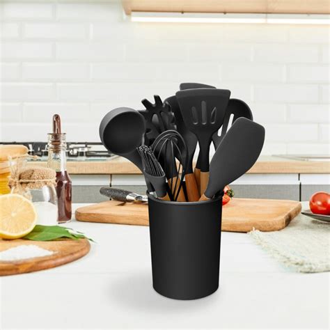 Imountek 11 Piece Silicone Assorted Kitchen Utensil Set And Reviews Wayfair