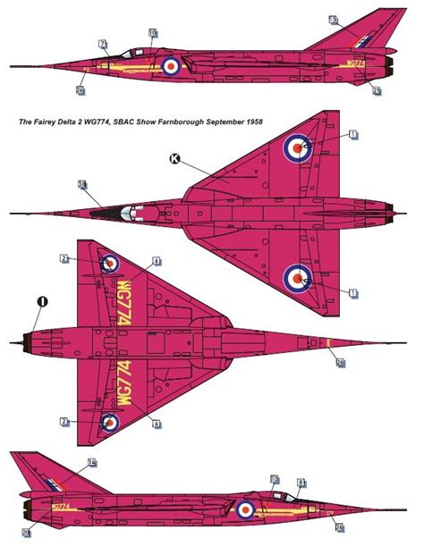 Modelimex Online Shop 172 Fairey Delta 2 Britisih Supersonic