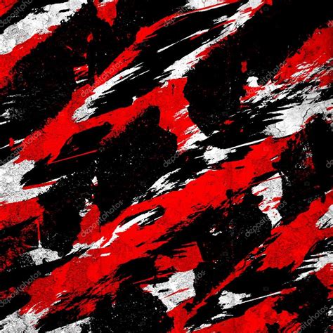 Abstract splatter paint black white red — Stock Photo © ARTi19 #19957645