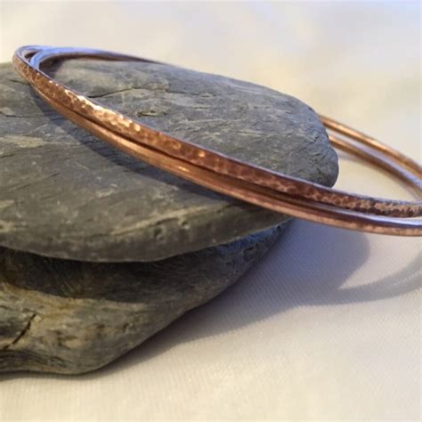 Copper Bangles Etsy