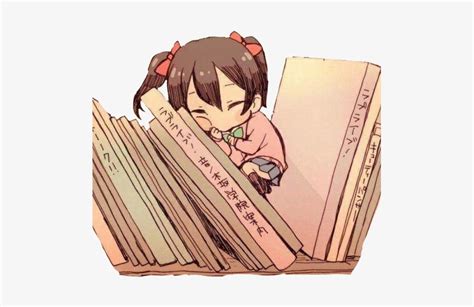 Anime Loli Kawaii Chibi Cute Nice Books Niconiconii - Sleeping Cute ...