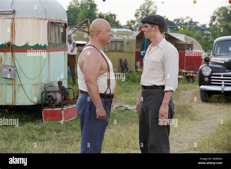 American Horror Story Freak Show L R Michael Chiklis Evan Peters In